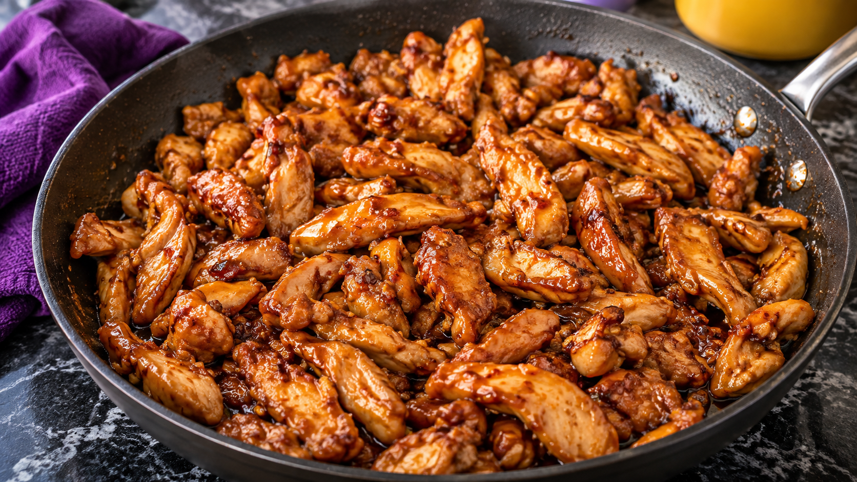 Sticky Chicken (Low-Carb & Keto-Friendly)