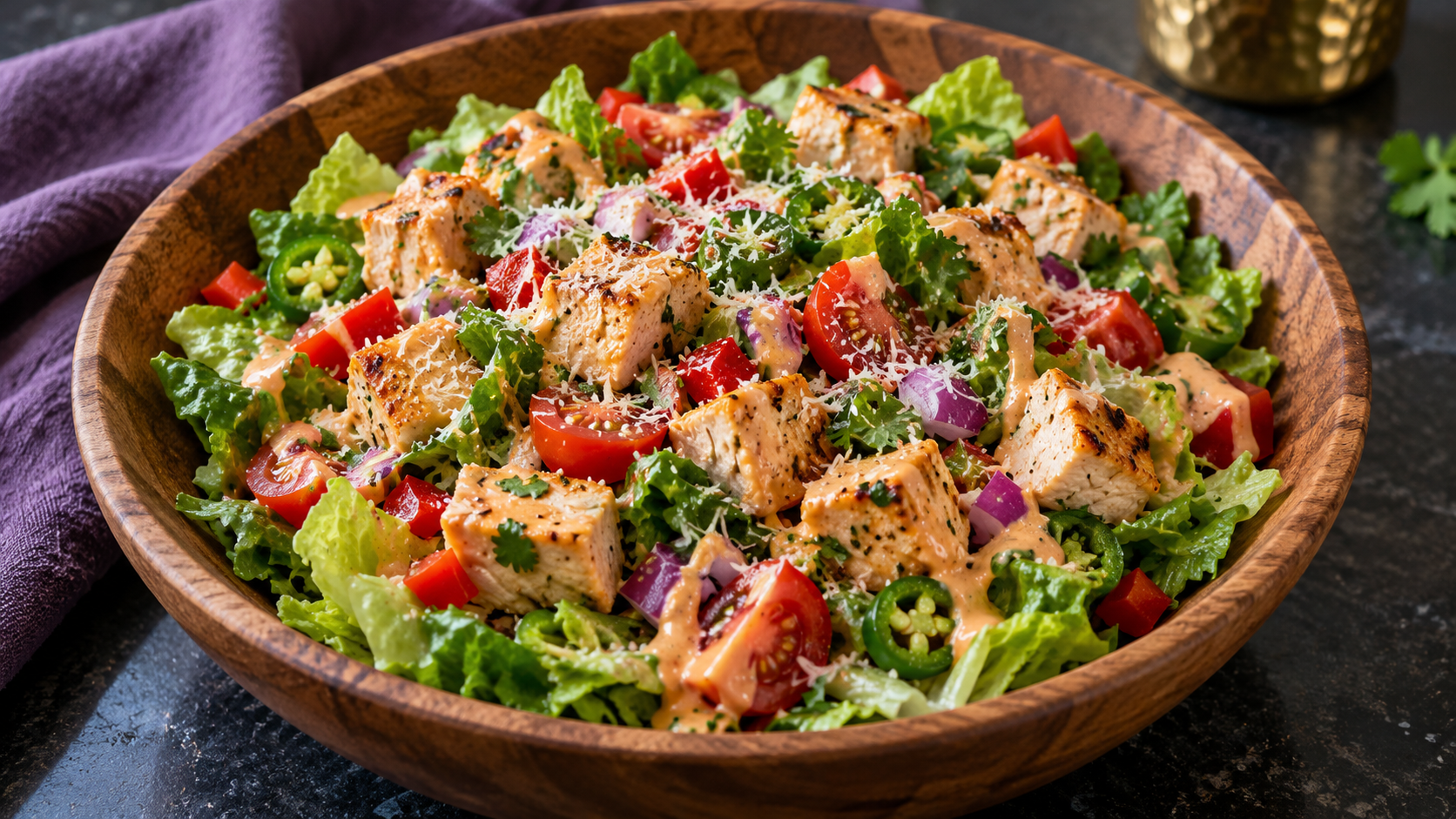 Bang Bang Chicken Salad