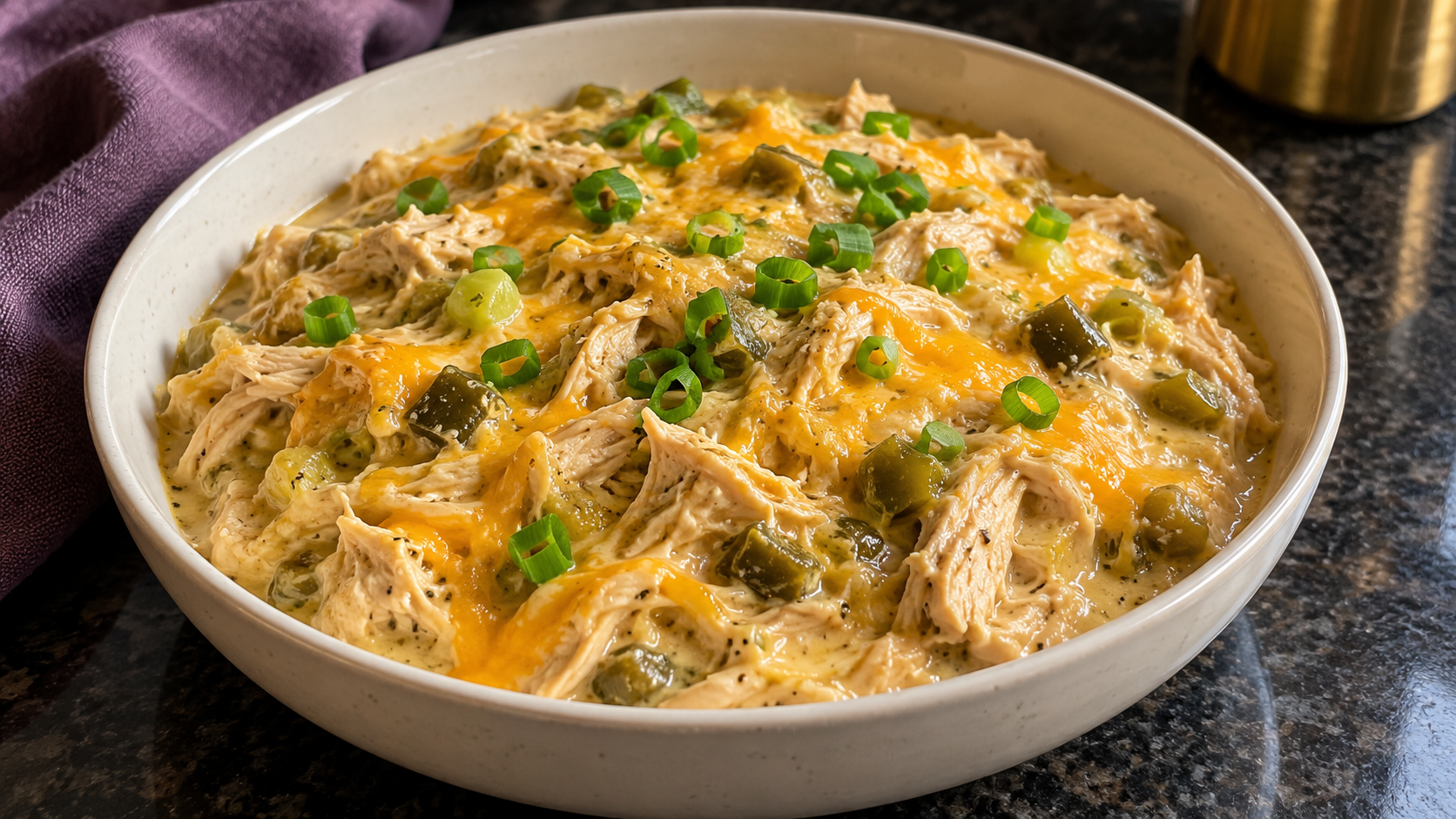 One-Pan Green Chili Chicken