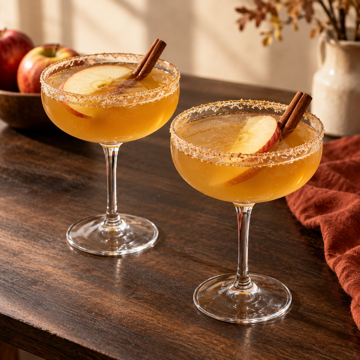 Apple Cider Margaritas