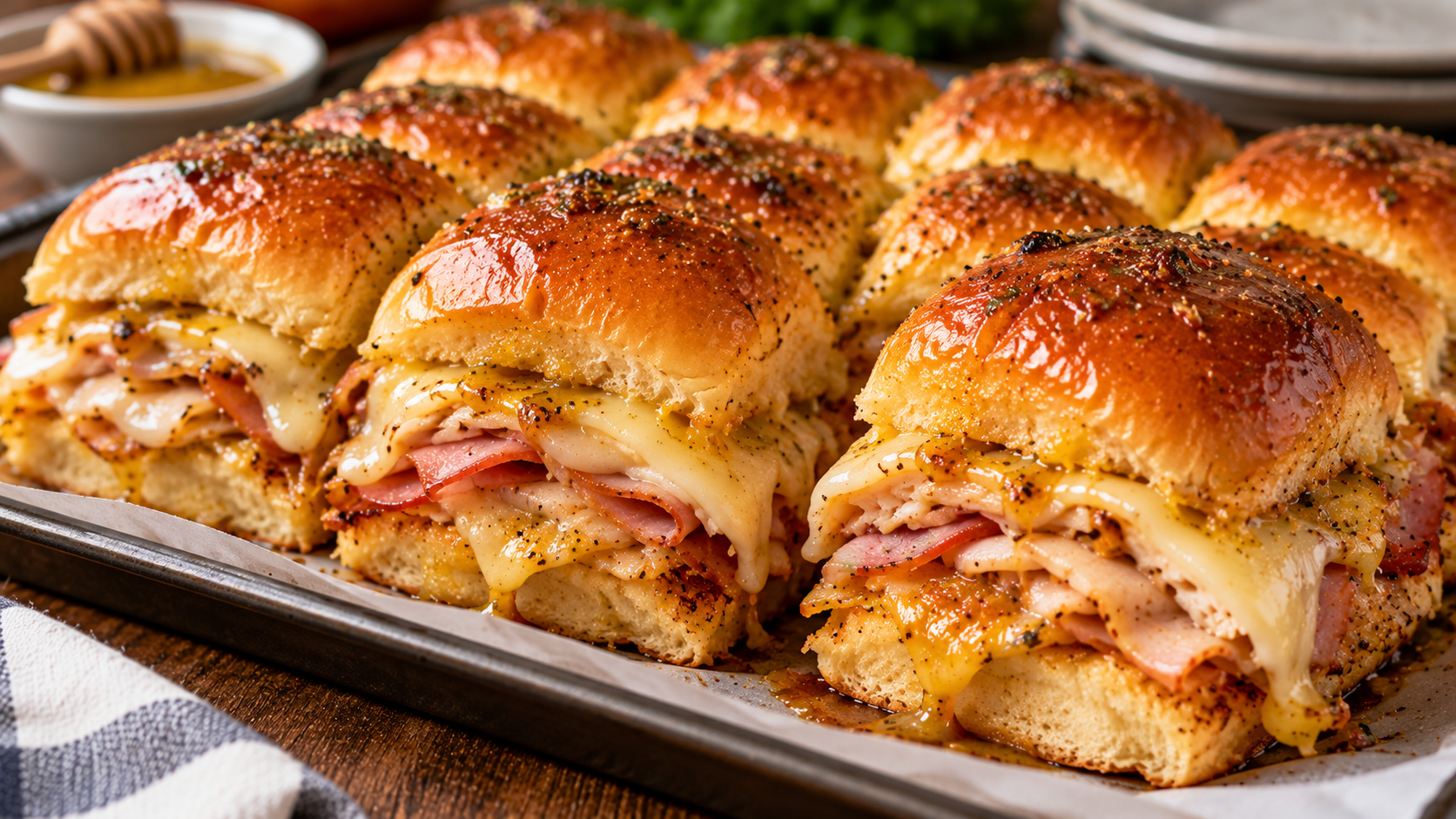 Hot Honey Deli Sliders