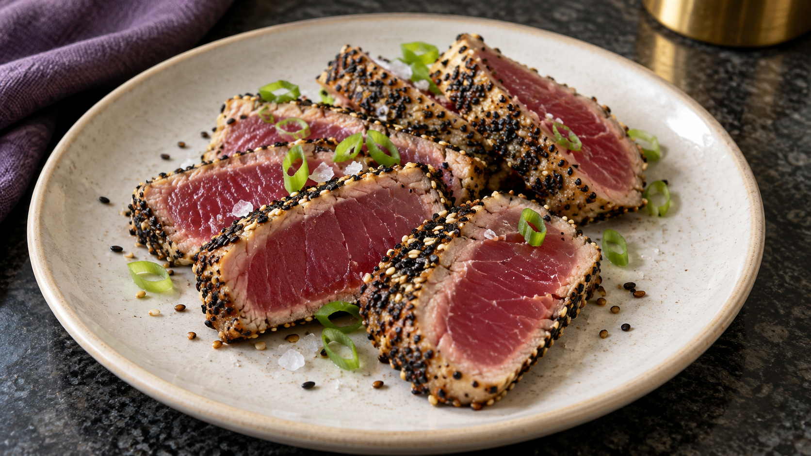 Pan Seared Ahi Tuna