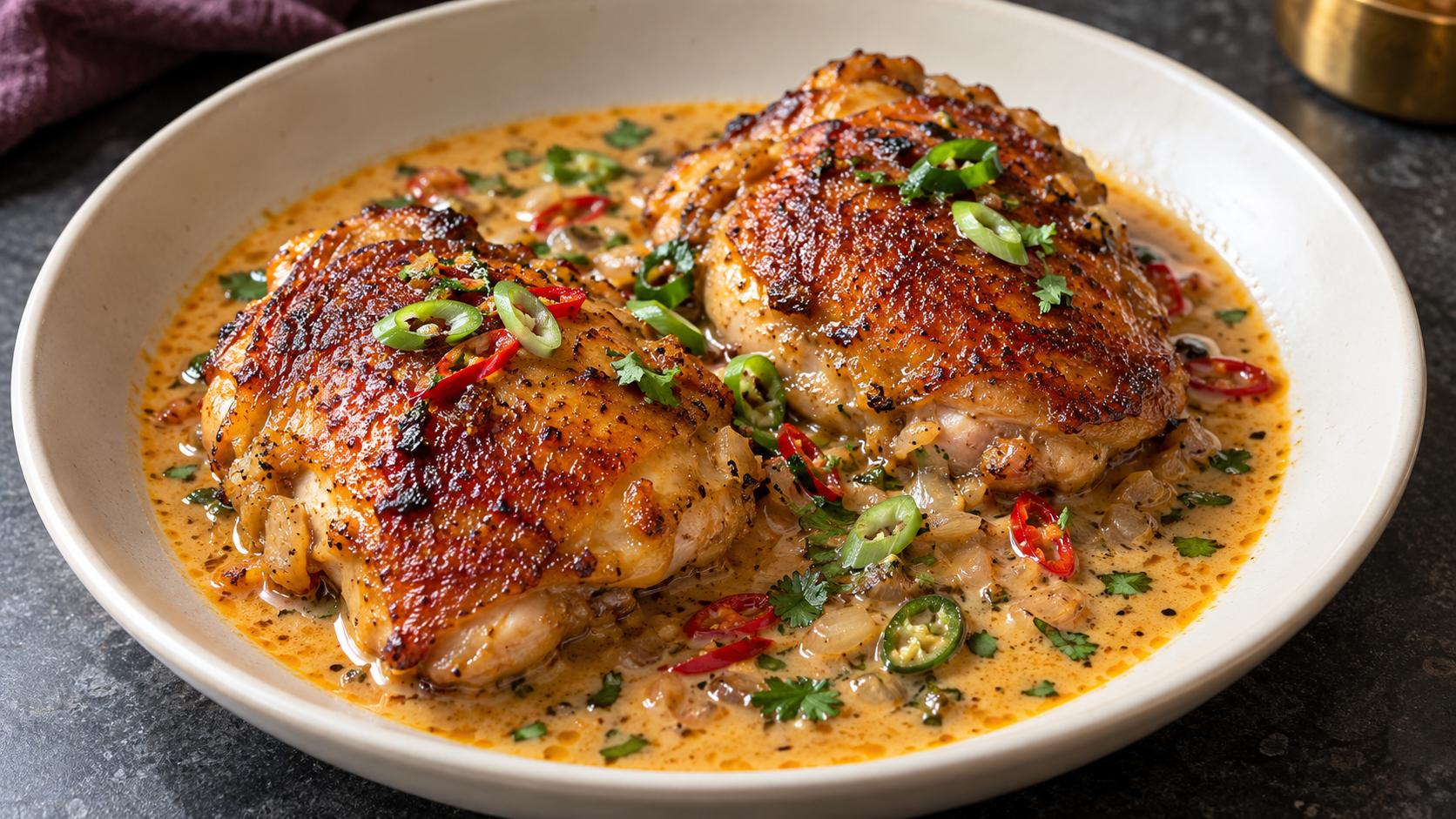 Coconut and Lime Crispy Chicken Curry Recipe