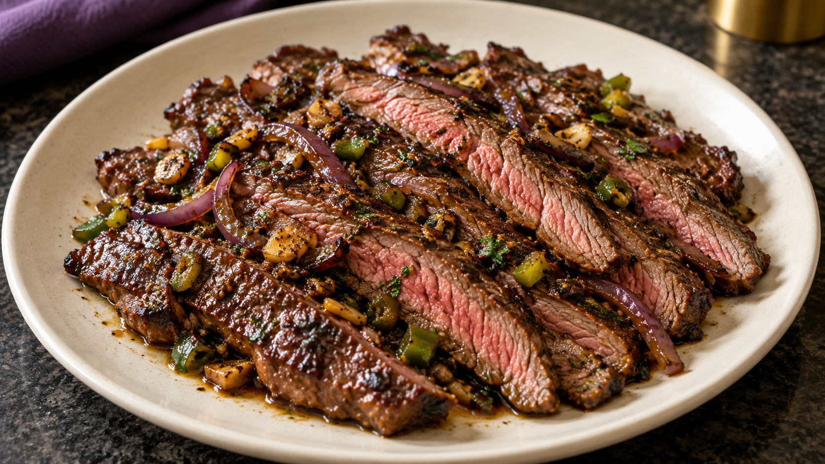 Perfect Skillet Carne Asada
