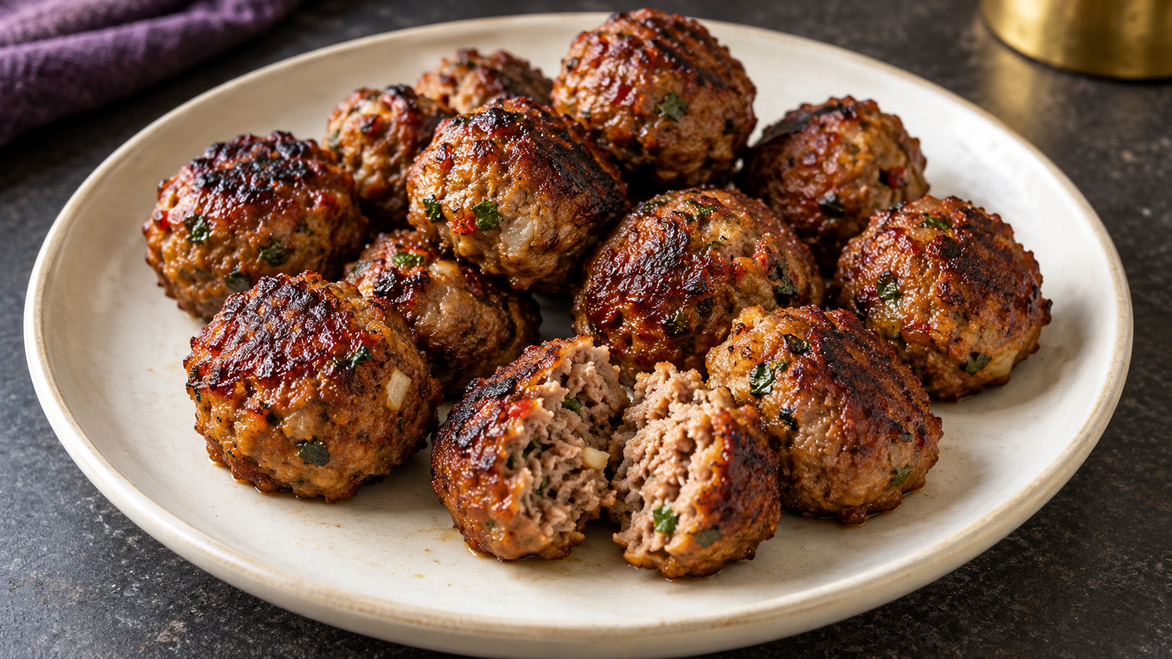 Spicy Lamb Meatballs