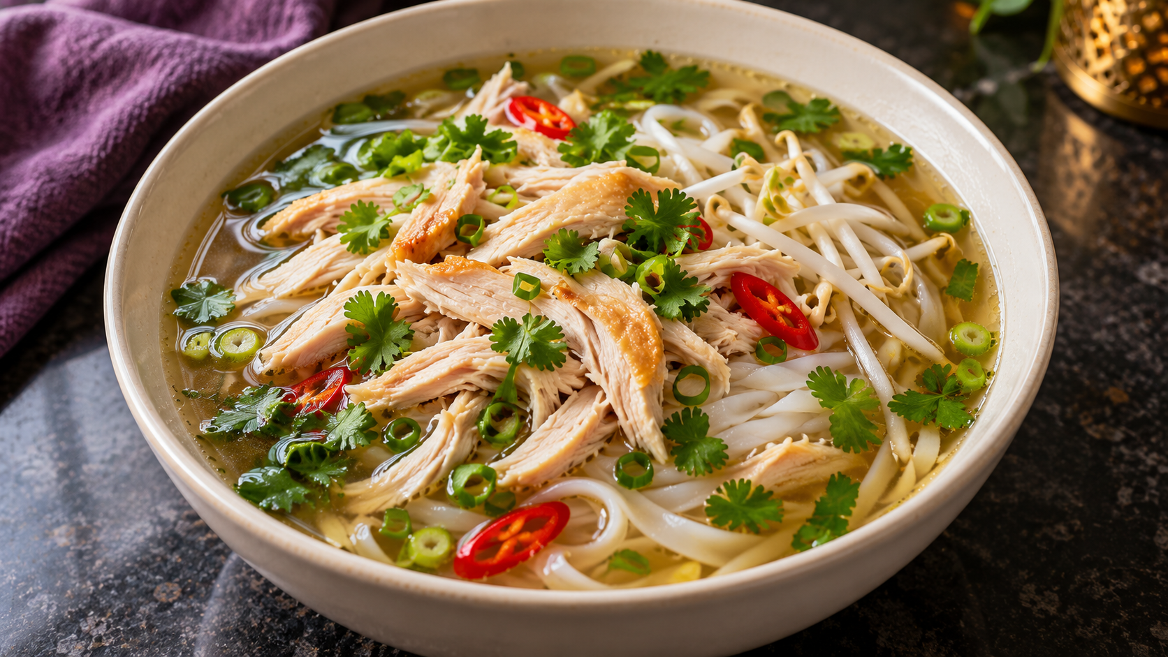 Vietnamese Chicken Pho