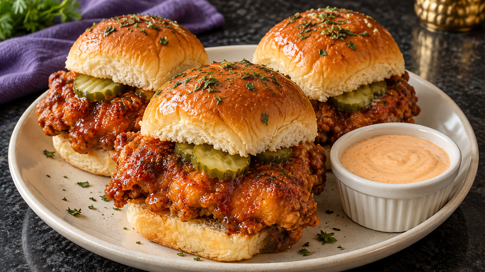 Hot Honey Sliders